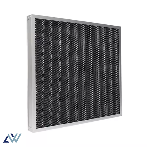 Carbon air filter carbon impregnated SYN